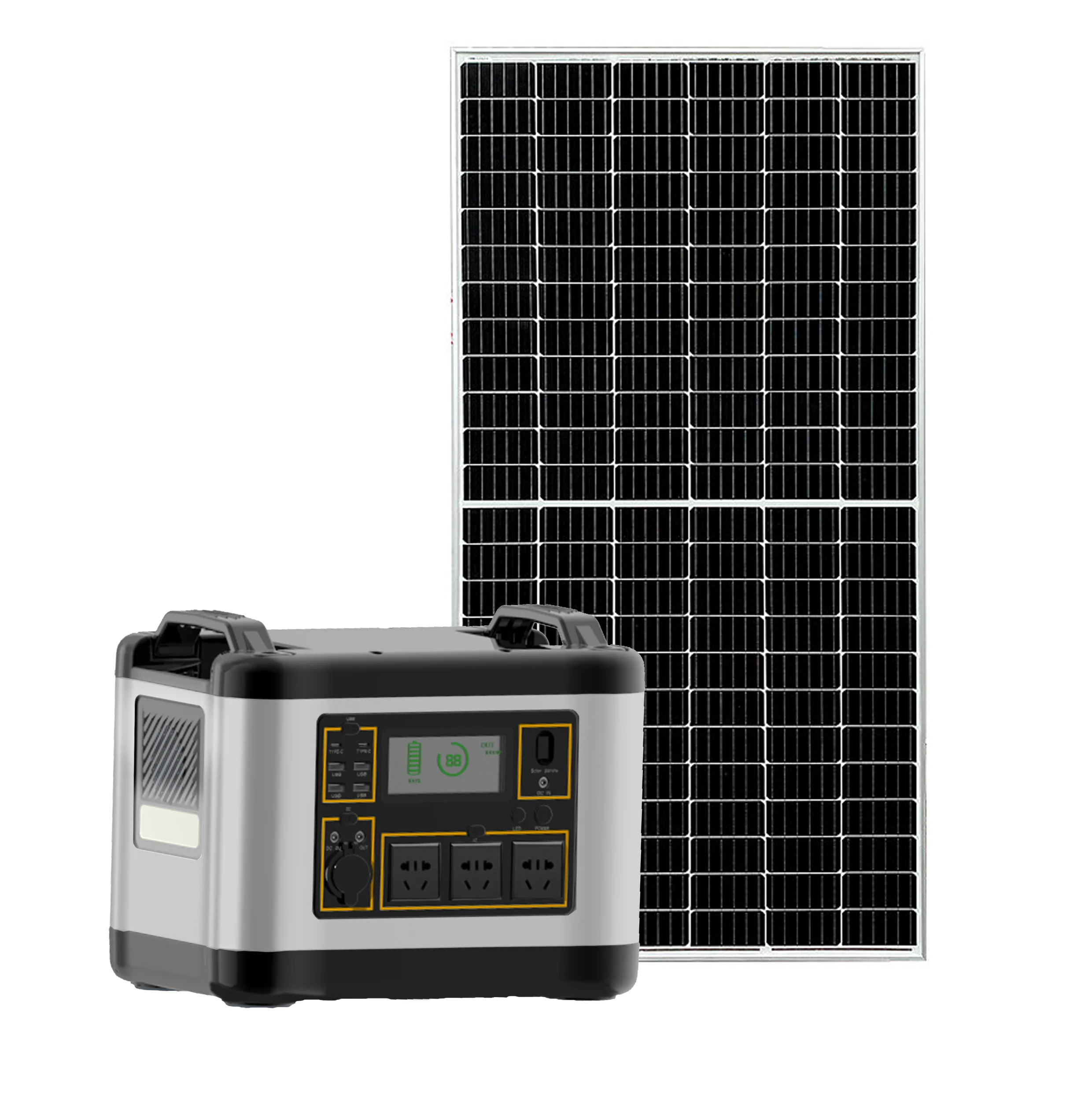 1000W solar outdoor power supply camping electric appliance Portable power station high capacity