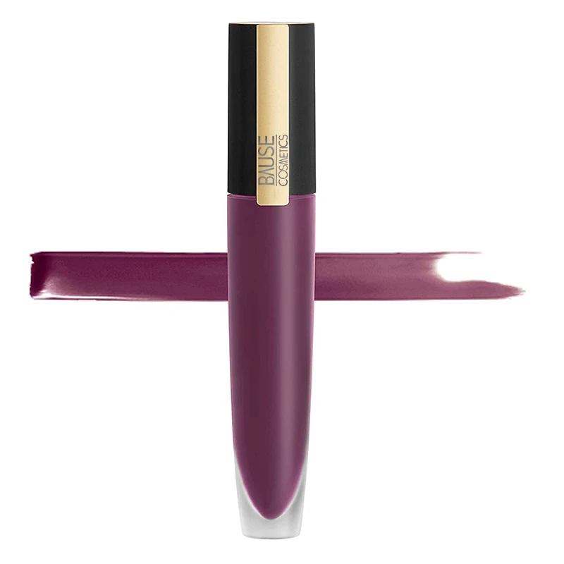 Long lasting water proof vegan and paraben free matte liquid lipstick oem