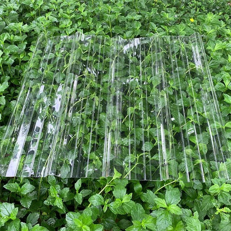 High Quality Cost Polycarbonate Effective Clear Soundproof Corrugated Sheet For Greenhouse