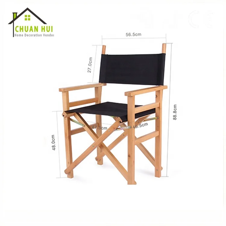 Fold director chair made of wooden , personalize director chair seat cover australia