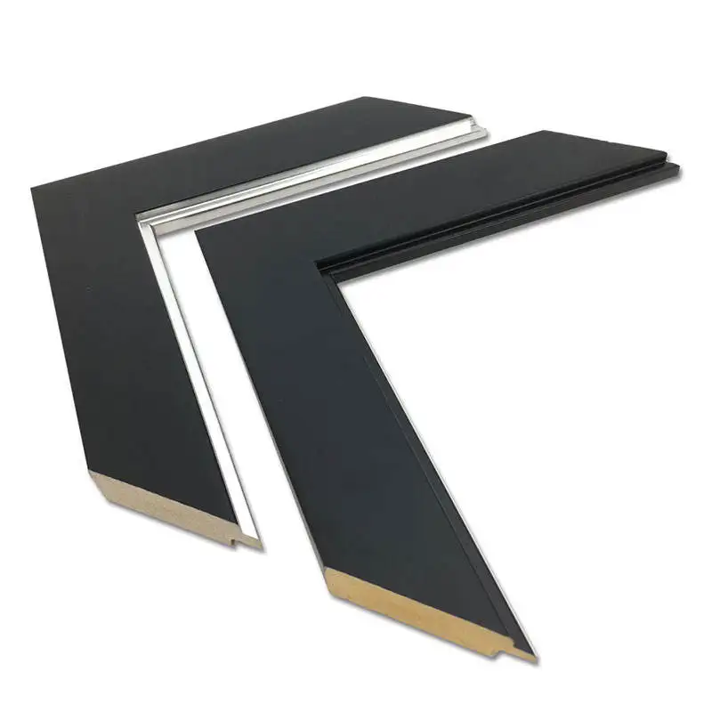 Frame Photo Frame Plastic Cover Wholesale Flat Surface Polystyrene Picture Frame Moulding Plastic Customized Color