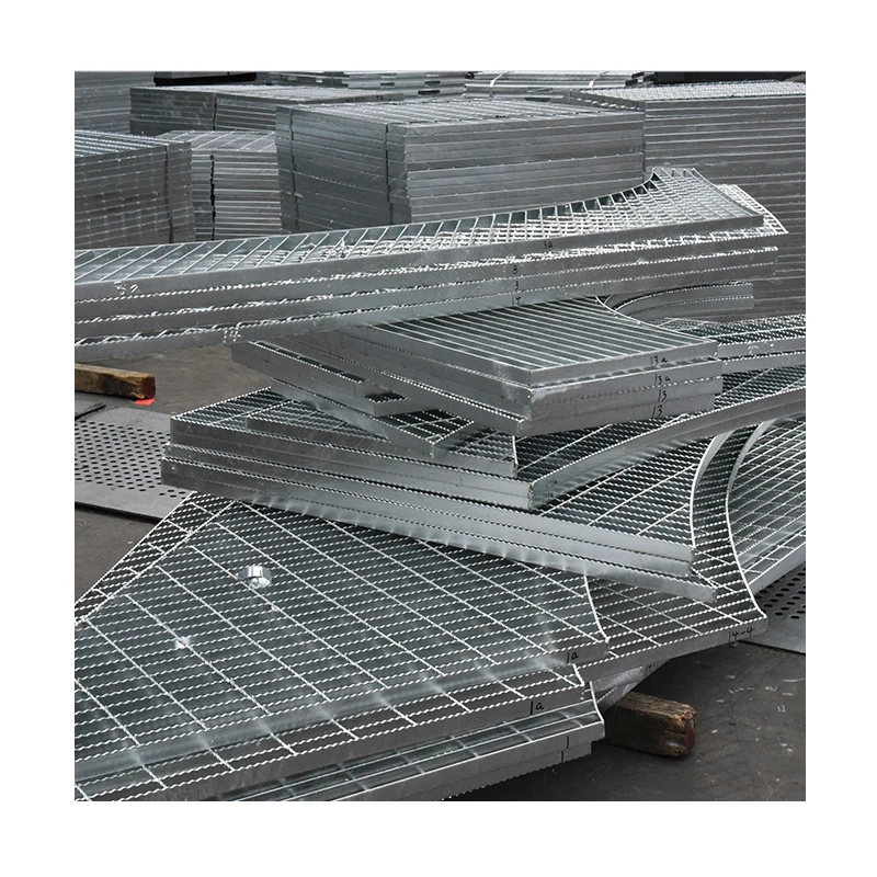 plan surface steel grid Stainless Steel bar Grating For walkway platform Foot Plate