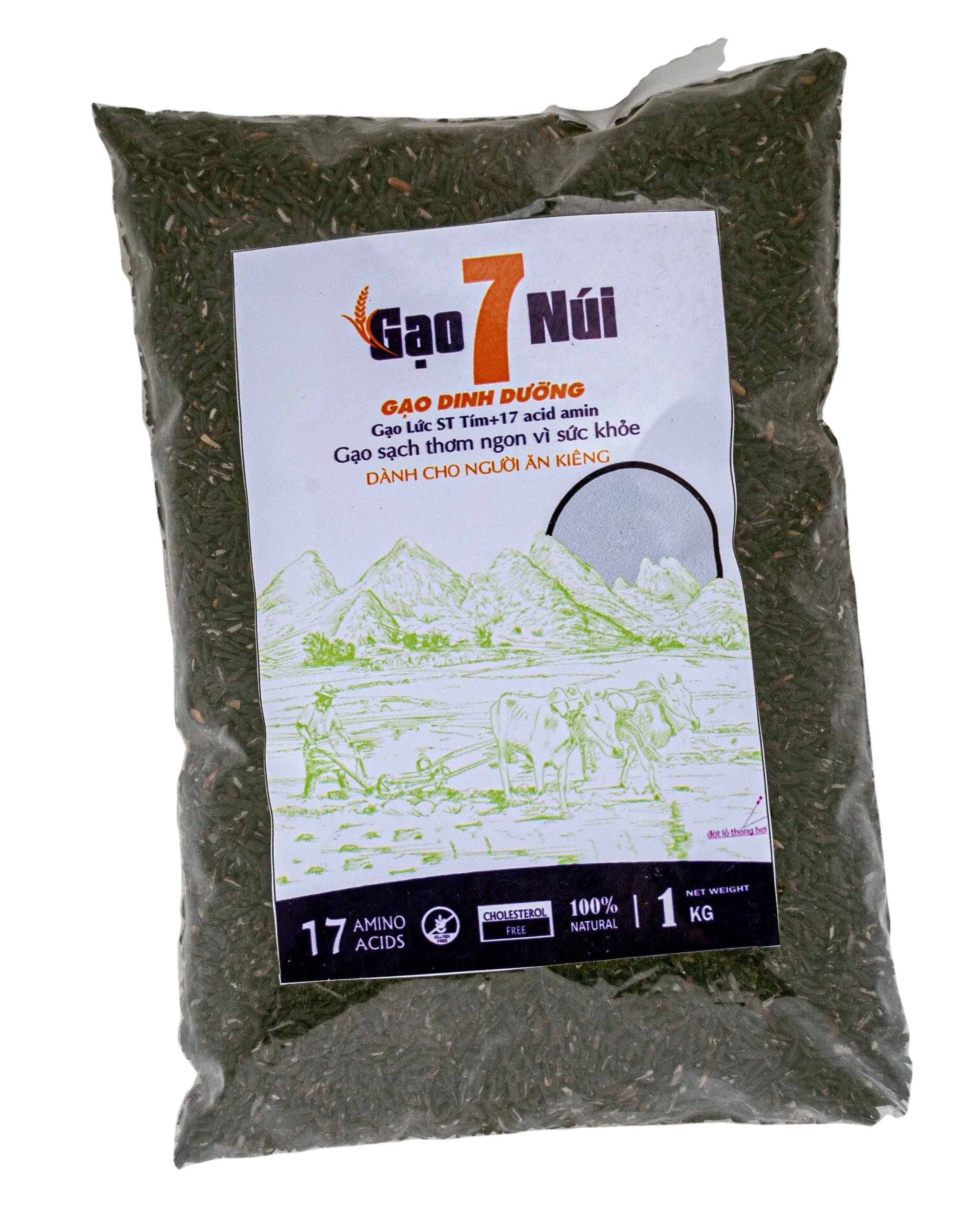 Коричневый рис с длинным зерном, высококачественный вьетнамский продукт