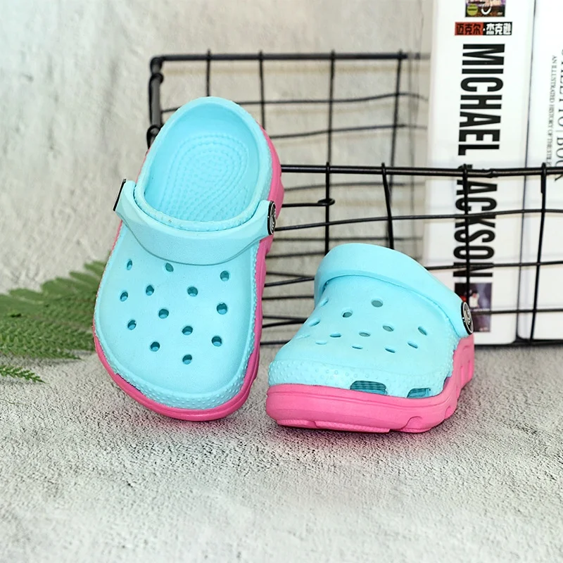 
Classic design high quality beautiful health care antibiosis anti-skid beach student water footwear baby sandal kids clogs shoe 