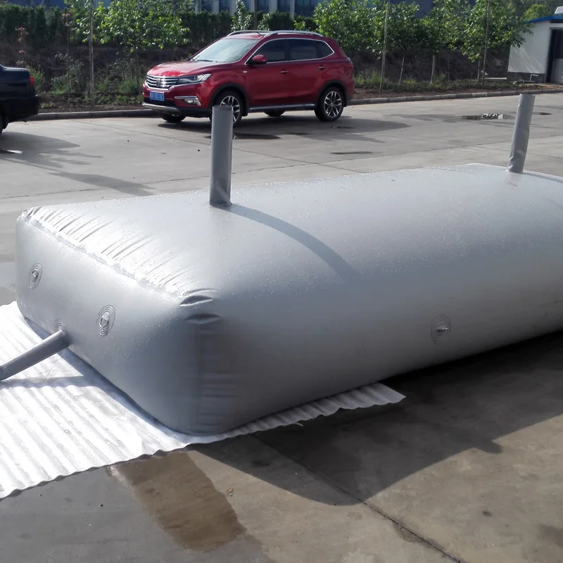 PVC/TPU Tarpaulin Fabric Inflatable  Water Storage Bladder Tanks