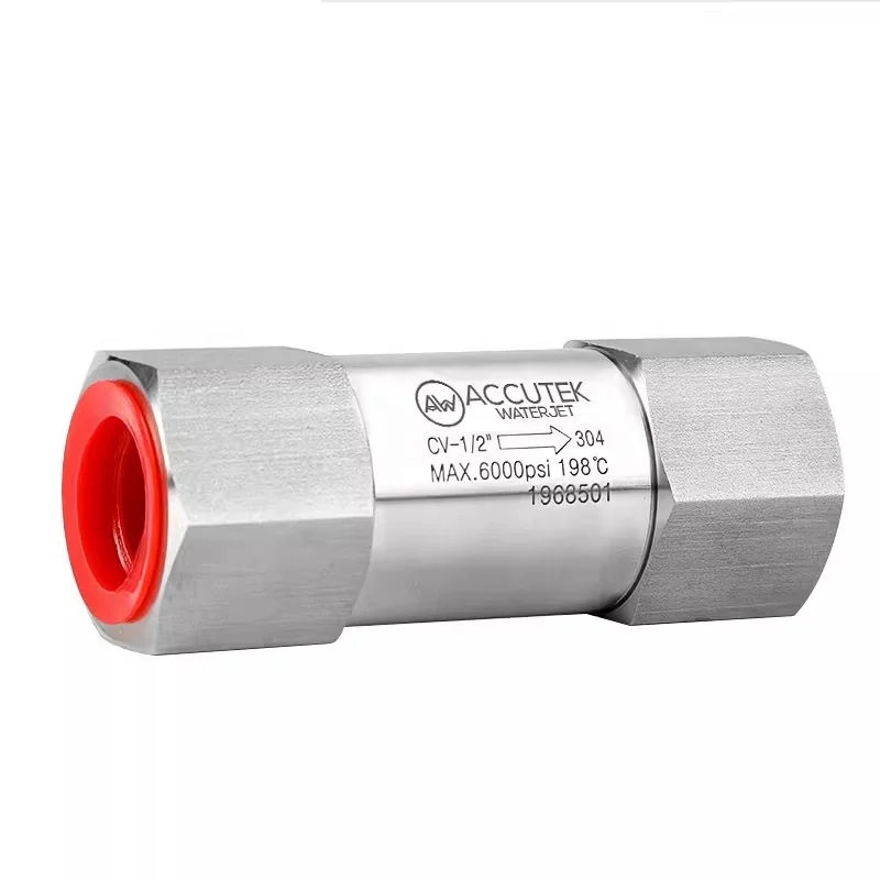 high pressure ss304 non-return valve 5000psi 6000psi non return valve stainless steel price list