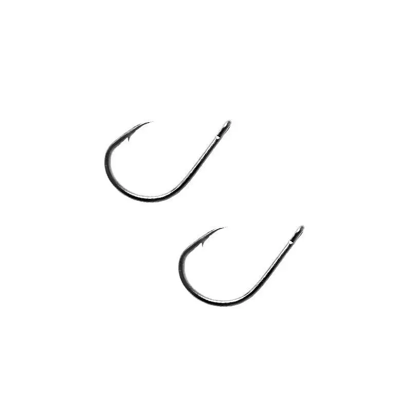 Split Shot Hook Freshwater Saltwater Fishing Hooks High Carbon Steel Strong Forged high carbon steel fishing hooks