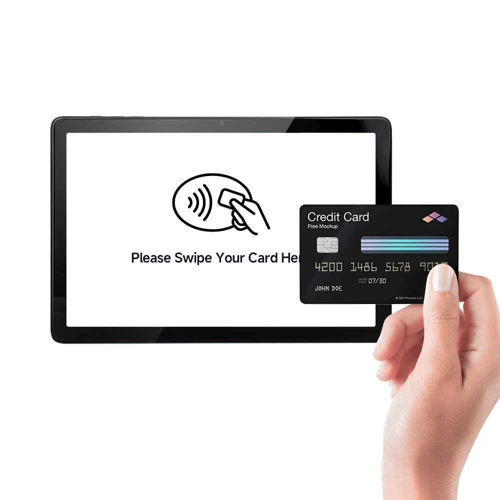 Softpos terminal with pole donation kiosk contactless donation terminal self service kiosk Facing nfc pos terminal nfc machine