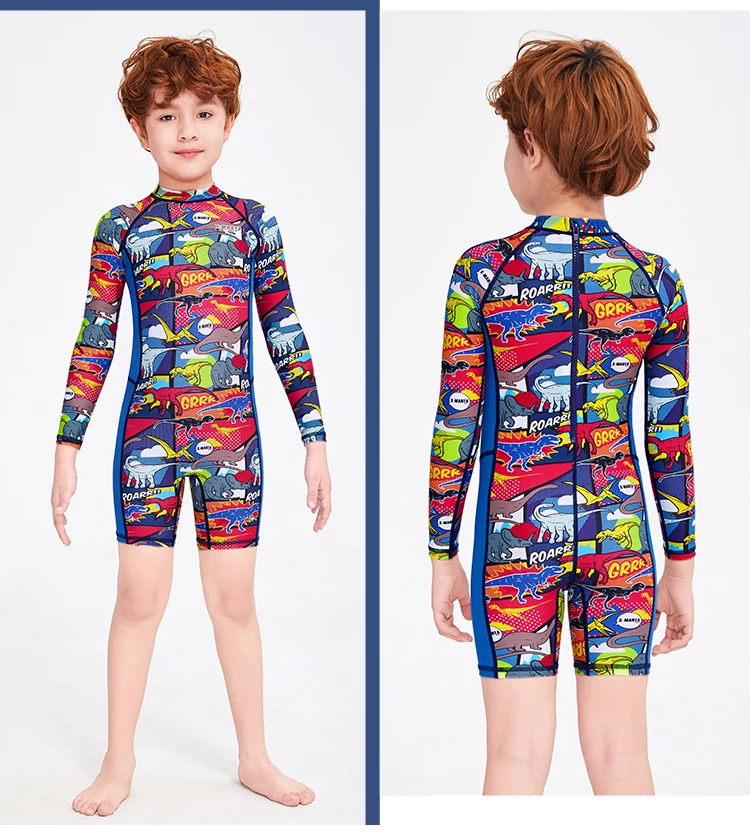  Новый дизайн Детский Гидрокостюм с защитой от уф сохраняющий тепло костюм для дайвинга цельный гидрокостюм
