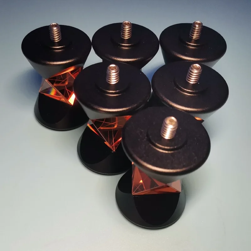 360 полная станция оптическая K9BK7B270 угловая пирамидальная призма с пользовательским размером для исследования