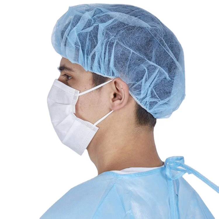 Hygiene Disposable Nonwoven PP Non-woven spunbond Fabric Roll Material for Bouffant Cap for Hair Cover Net