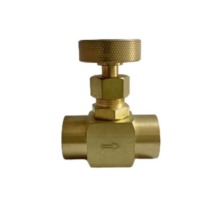 1000 пси 1/2. Игольчатый латунный клапан с внутренней резьбой NPT