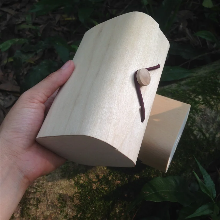 Soft Wood Square Sepcial Packing Wooden Candy Box