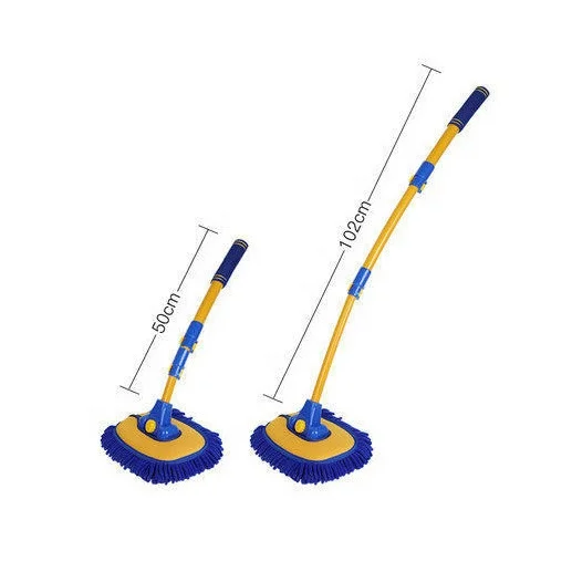 Retractable Chenille car wash mop wash brush tool
