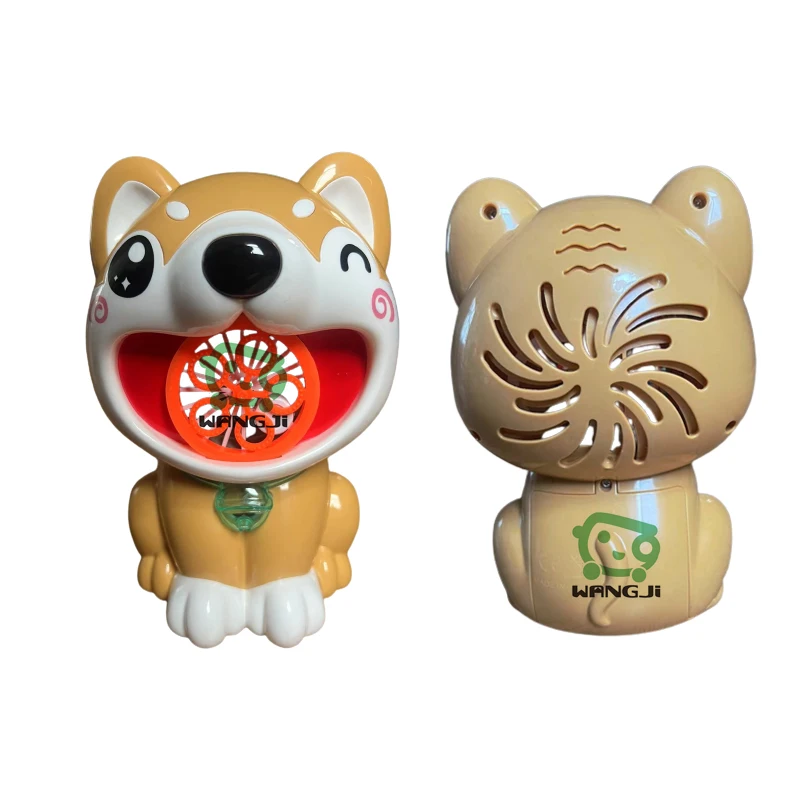 Animal Shape Bubble Machine Gift Box Automatic Electric Bubble Toys Dog Shaped Bubble Machine Toys For Kids
