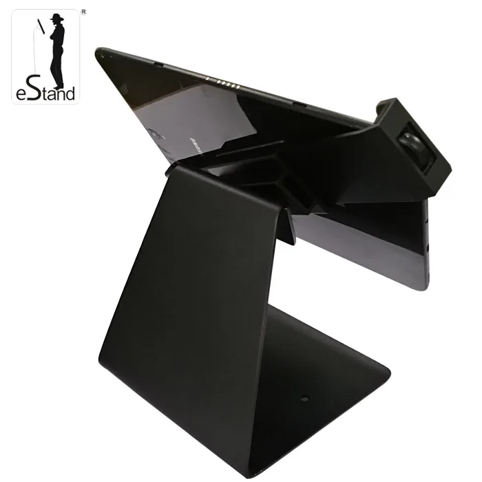 eStand 24012Q rotating diagonal anti-theft lockable display universal stand for 7-10.5 inch tablet PC