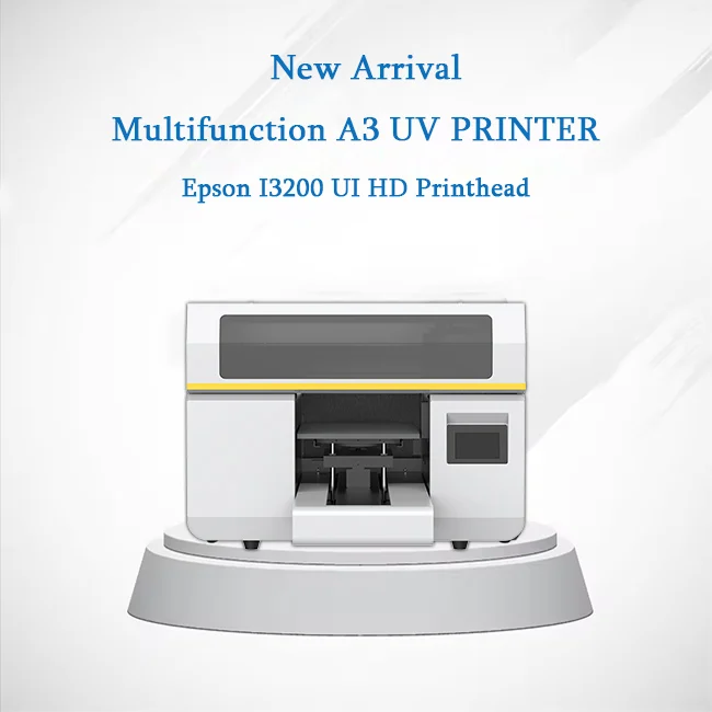 2024 hot selling Visual-Tex hIgh resolution ang high speed a3 uv dtf printer varnish transfer sticker printing
