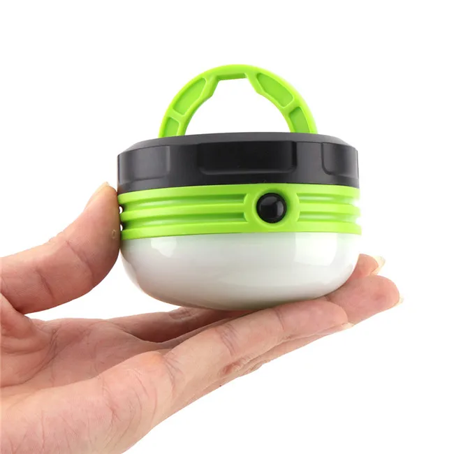 Magnetic LED Portable camping lantern AA Battery Powered 4 mode waterproof LED Camping tent lamp for outdoor hiking fishing