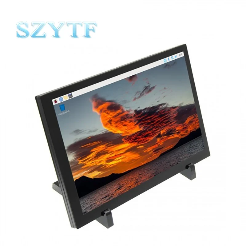 10.1 inch Touch Screen LCD Display 1280 x 800 for Raspberry Pi 3B+/4B with Case for Raspberry Pi