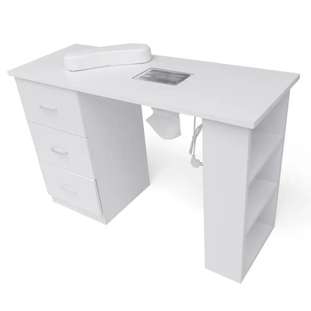 
multifunction nail table Manicure Table For Beauty Salon With Exhaust Fan handcushion 