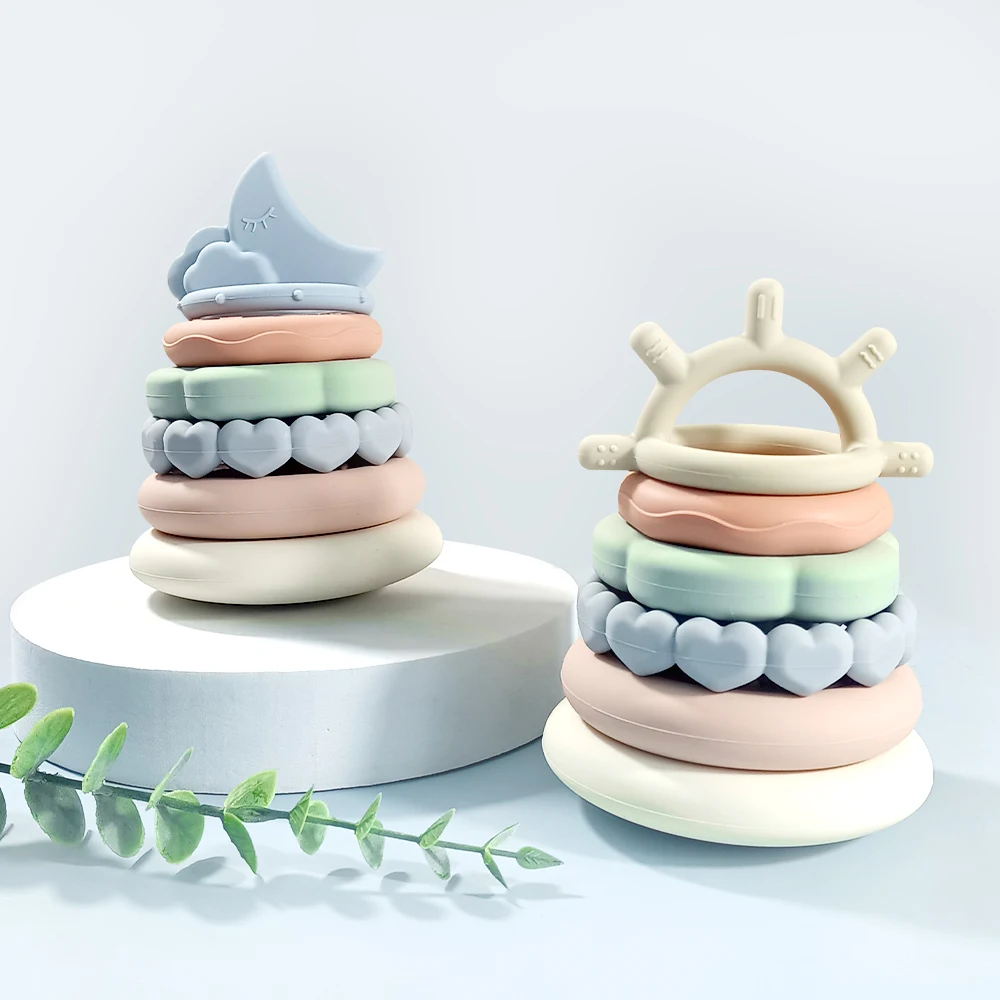 Силиконовая мягкая складная игрушка-головоломка