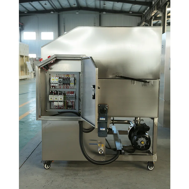 Rotary basket parts washing washer machine cleaner cleaning machine