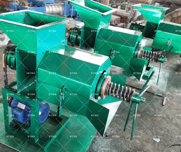 BTMA- palm oil pressing plant palm oil milling machine small palm fruit oil production line