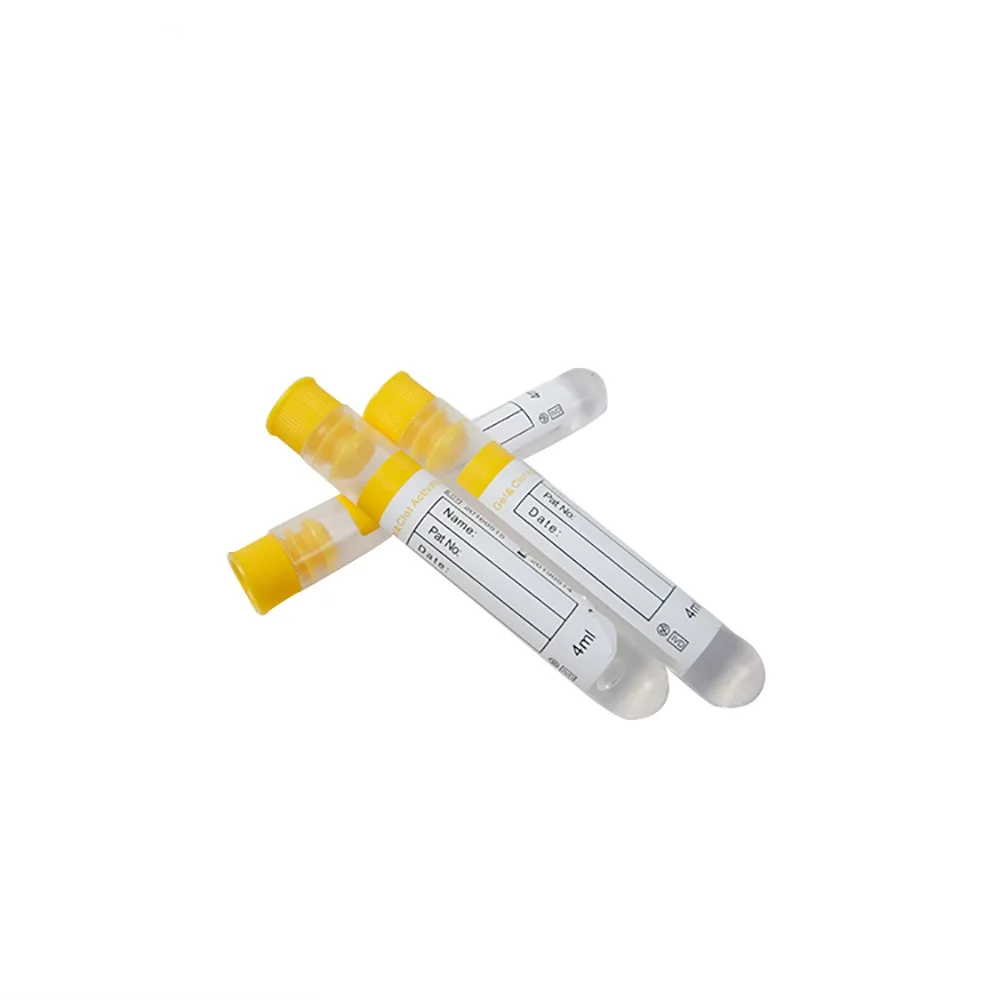 Cheap Glass/PET Red Blood Collection Vacuum Plain Tube Manufacturers