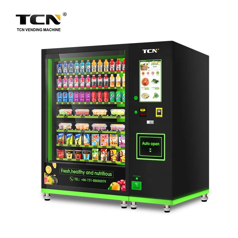 TCN automatic cold fresh food vending machines for sale