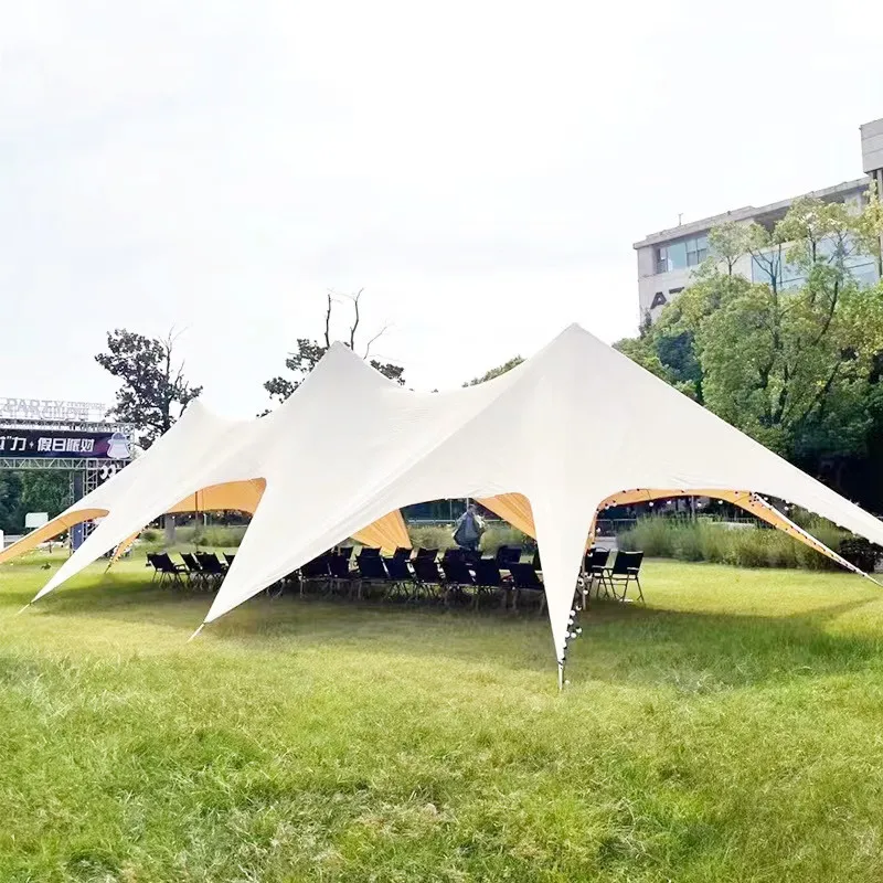 Factory Strigt Wholesale Outdoor Camping Party Wedding Lotus Canopy Tent