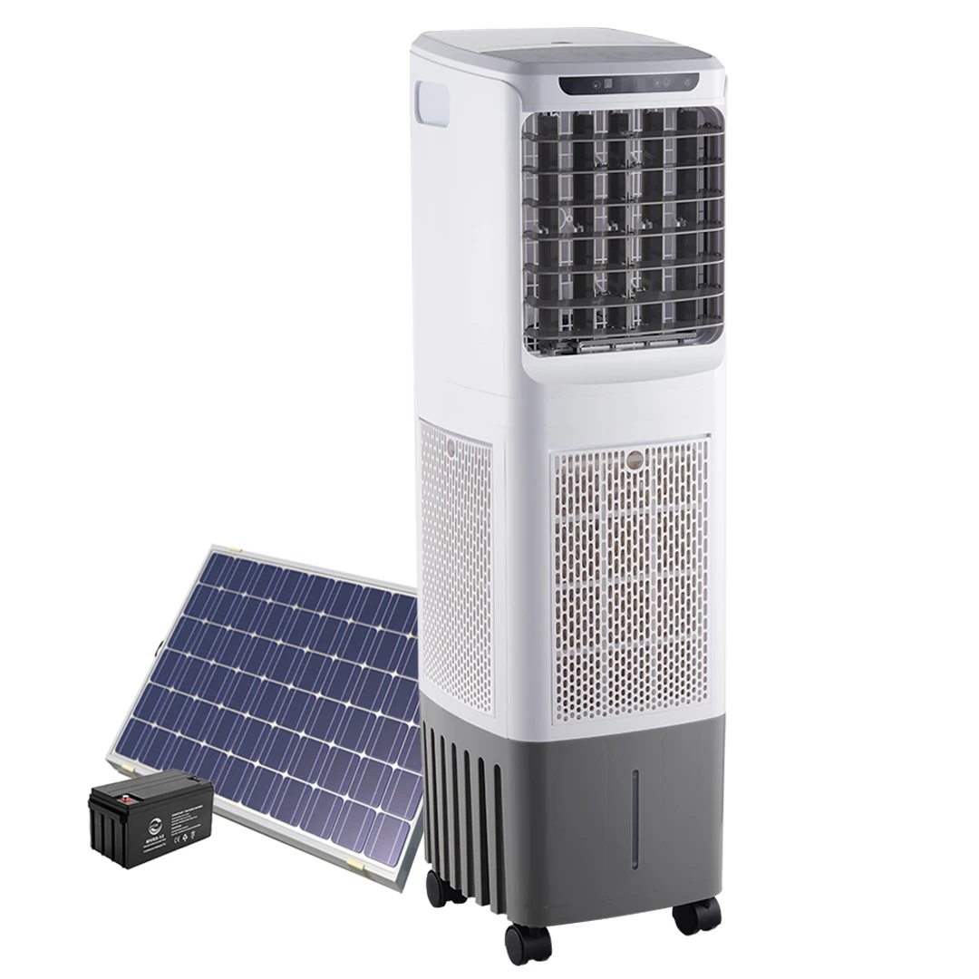 remote Evaporative Air Voltage Small Powered Supply 24v Price Fan Power Volt Acdc 12 Room Cooler Airconditioner Dc Cooling