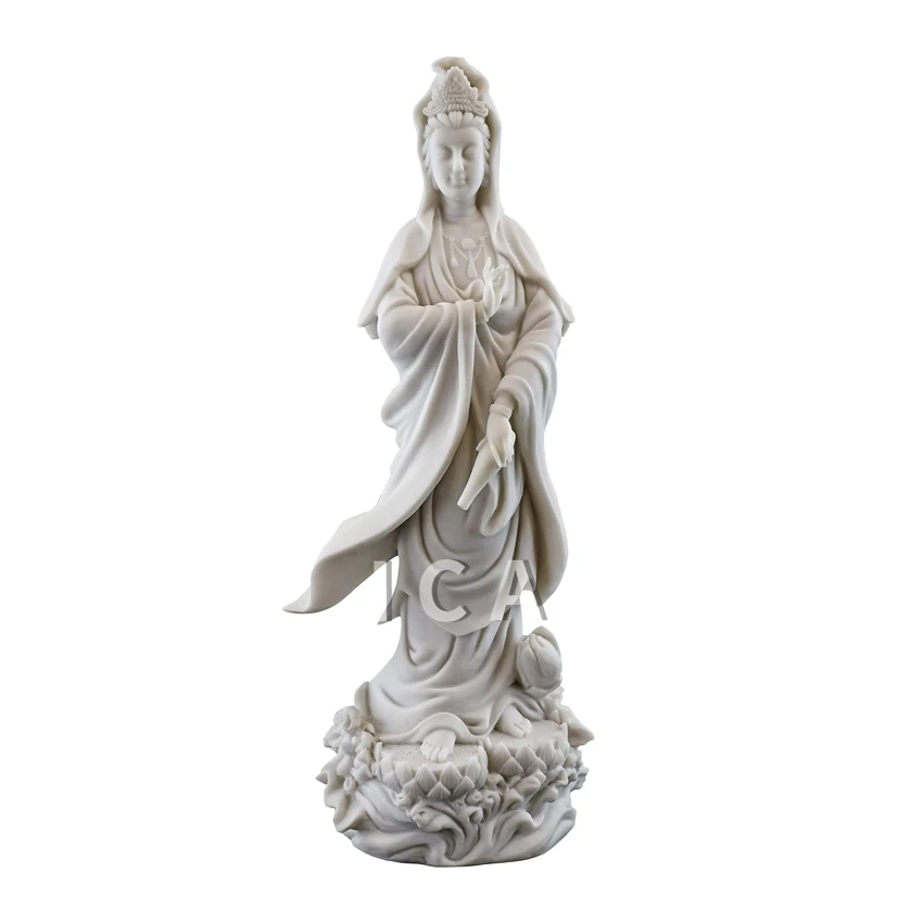 Hot sale Classic Large garden large marble kwan yin buddha sculpture for sale