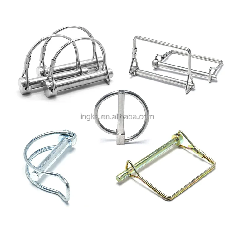 Stainless Steel High Antiseptic Customized Double Wire D Type Safety Lock Pin