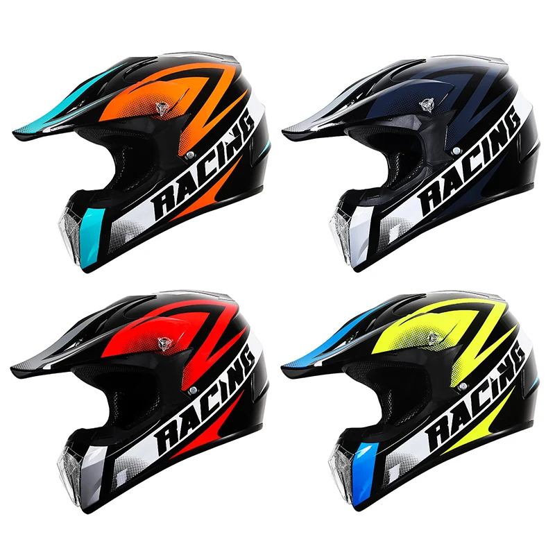 Hot Selling open Face Off Road Motor Cycle Racing  Flip Up Motor Cross  Motorcycle Helmet