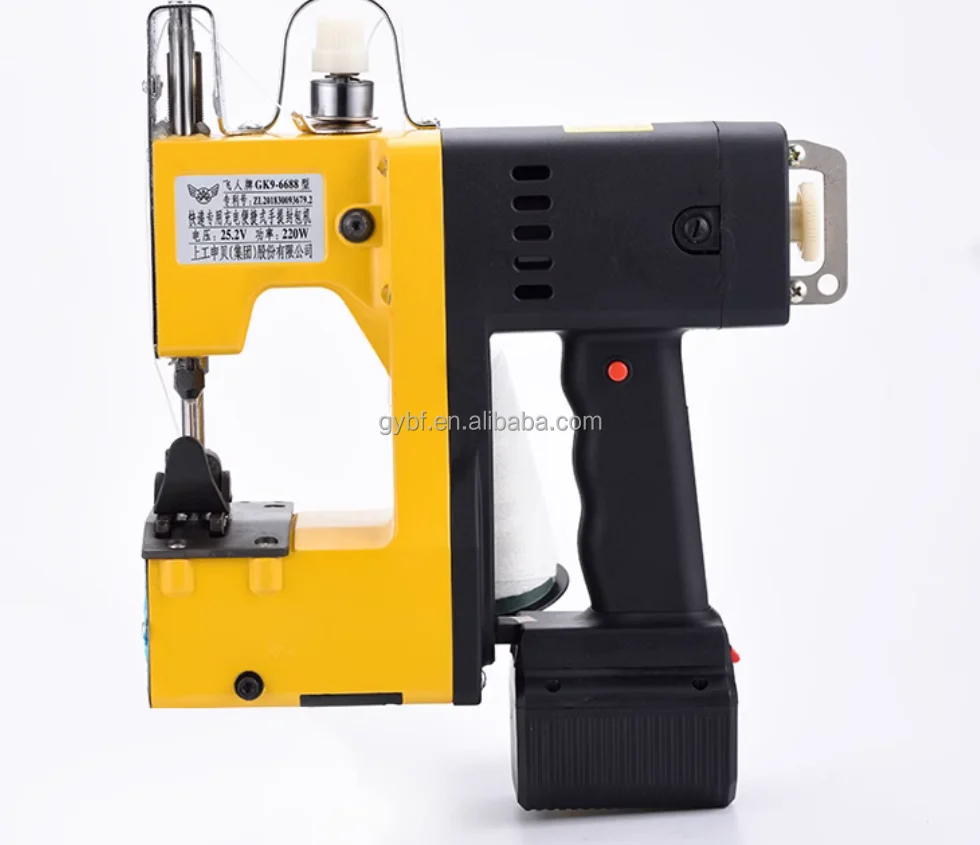 Factory supply bag sewing machine portable pp bag closing machine industrial hand-held sewing machine