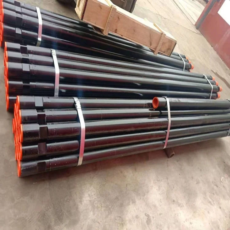 140 drill pipe, dedicated for DTH pneumatic water well drilling rigs, thickness 8mm
