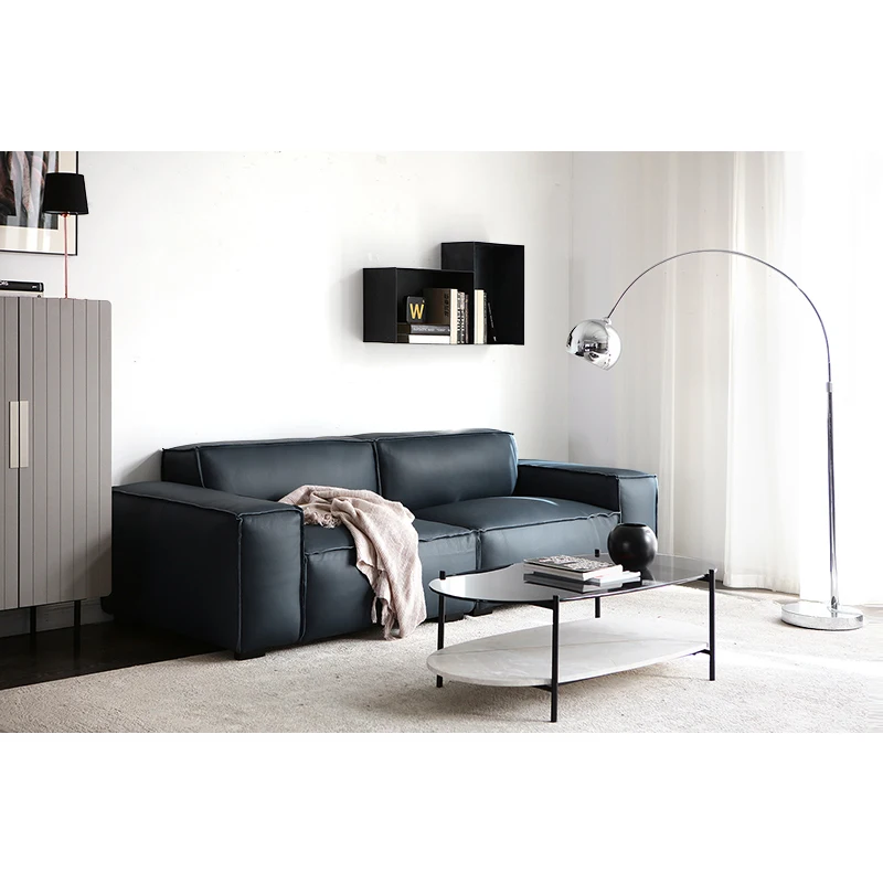 Modern Home Furniture Leather Sectional Sofa Set Black Living Room Sofas for Hotel Furniture Fabric Modern Bedroom Sunwings