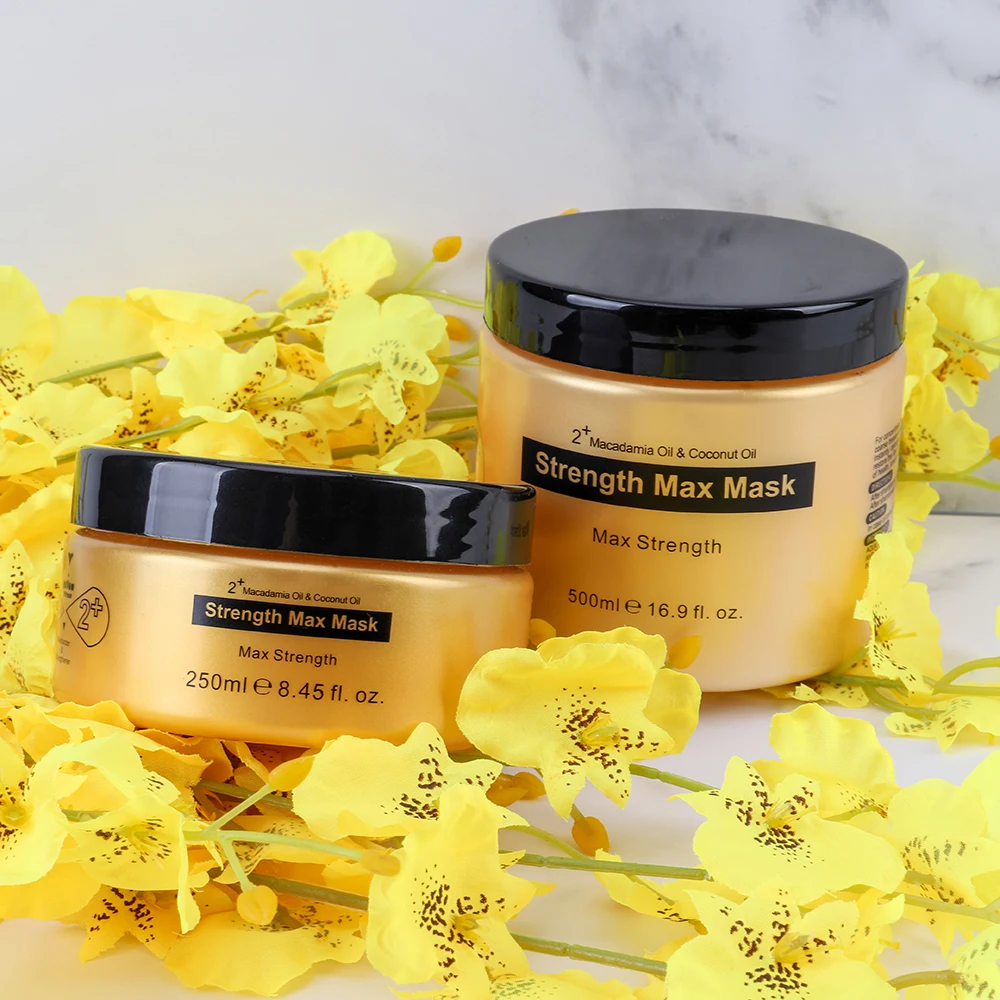 Natural Ingredient Argan Oil Deep Moisture Smoothing Curly Hair Conditioner Mask