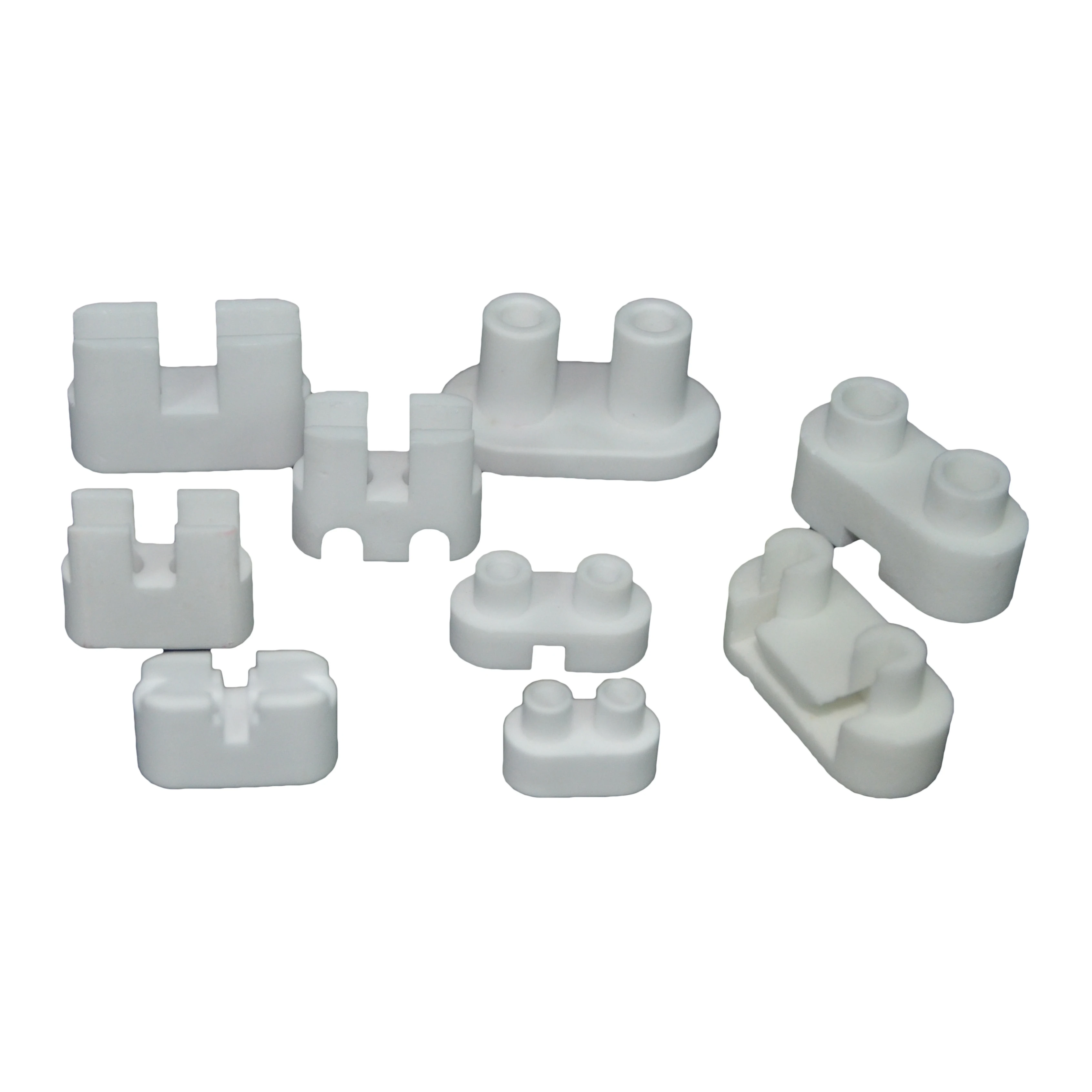 abrasion resistant thermostability corrosion resisting aluminum oxide ceramic supporting customized