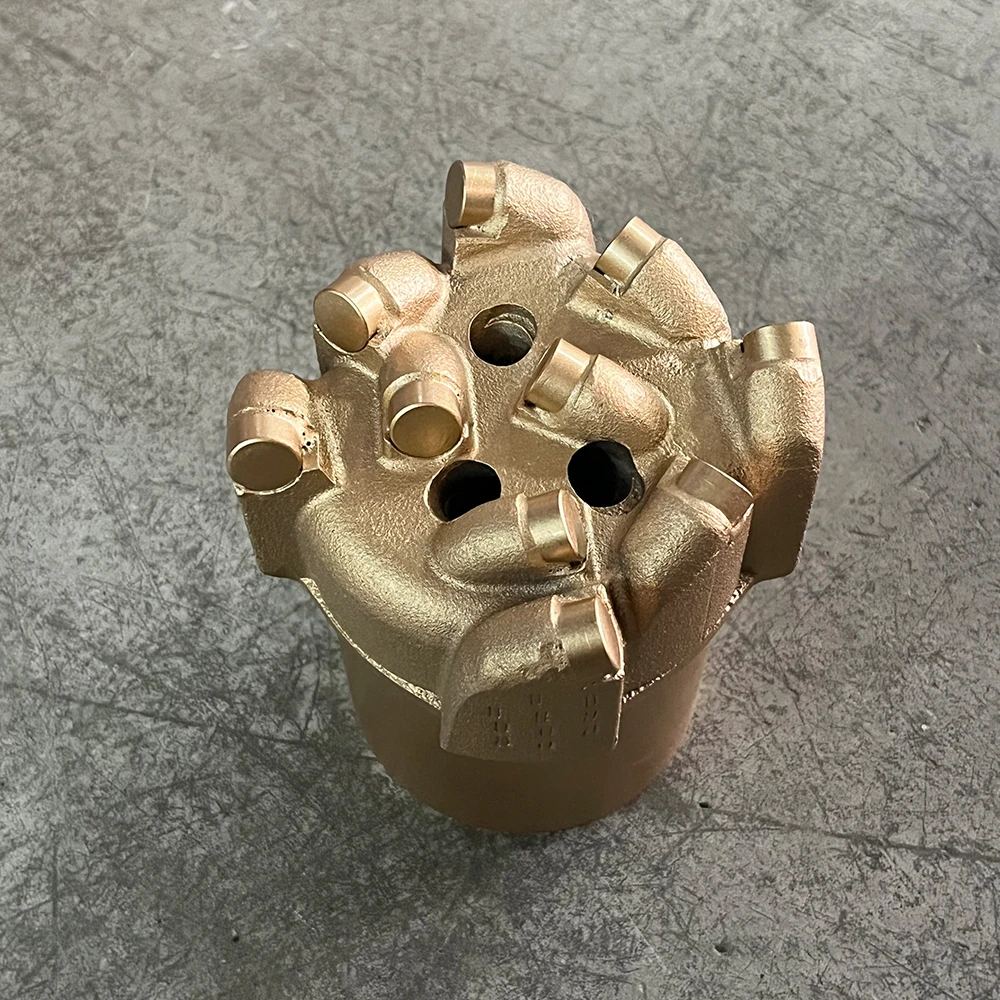 HHWW 99mm Drilling Tools Matrix Body PDC Drill Bit Flat Head Drilling Bit Coal Mining