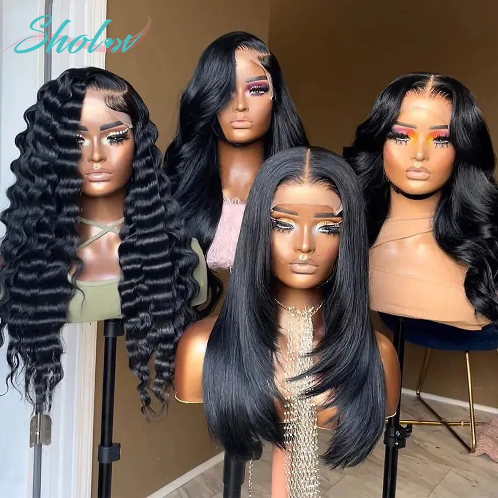 30 40 Inch Swiss Transparent Lace Frontal Wig Remy Cuticle Aligned Hair Brazilian Human Hair Vendors Body Wave Lace Front Wigs