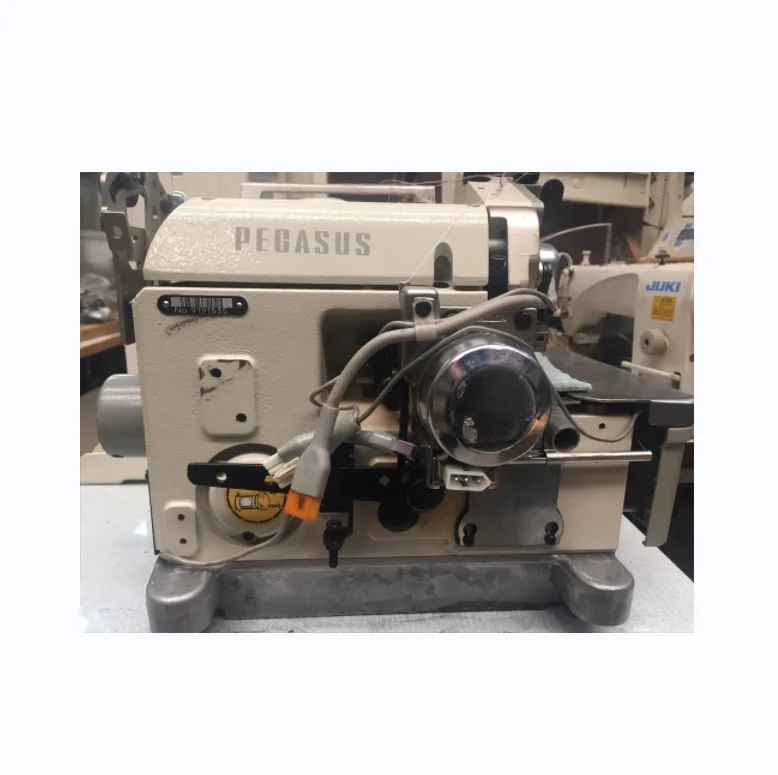 Fantastic condition Pegasus EXT3216 top feed five thread overlock machine In stock