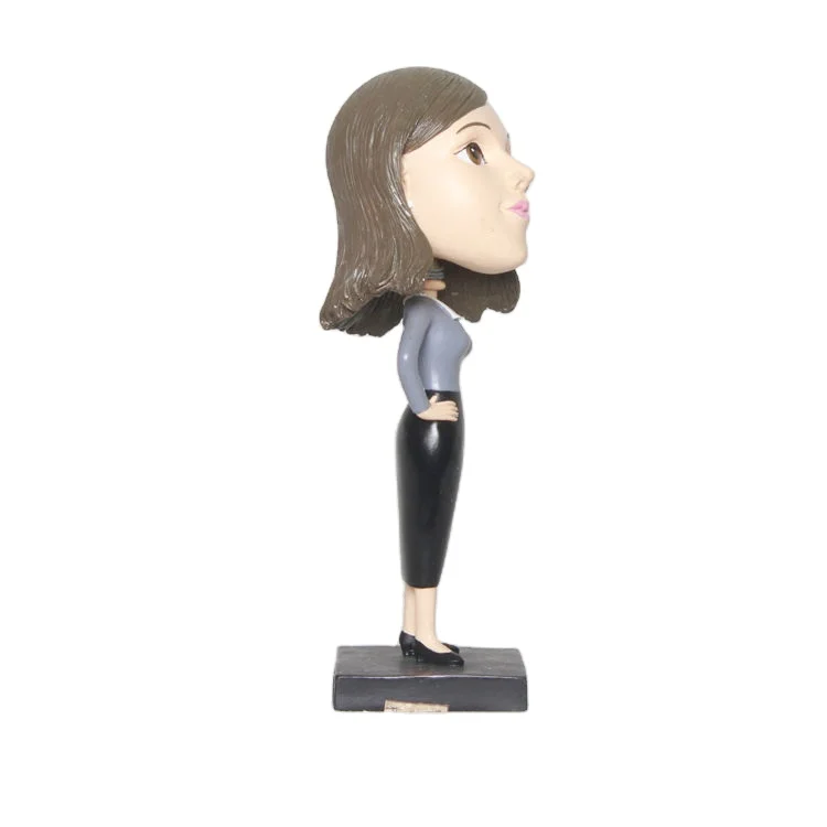 Good Quality Resin Statues Custom Polyresin Bobble Head  Doll Toy Car Sex Figurine Bobblehead