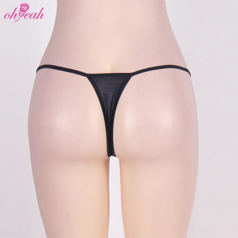 
Wholesale rhinestone black sexy design girls sexy micro panties 