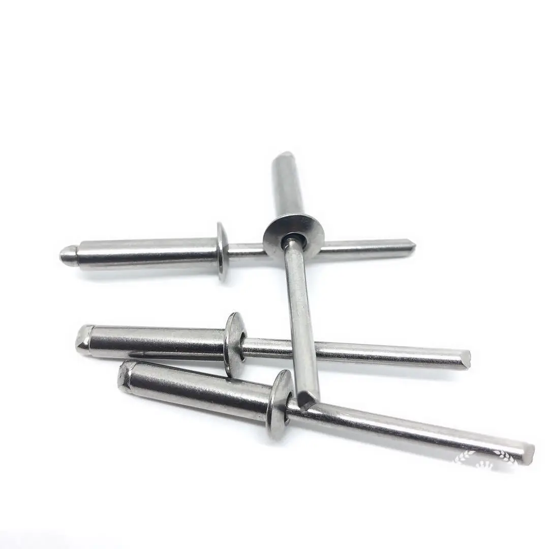 GB12617 китайский производитель заклепок bealloy с открытым концом и круглой головкой 1/8 x1/2 поп заклепки из алюминия 6 мм