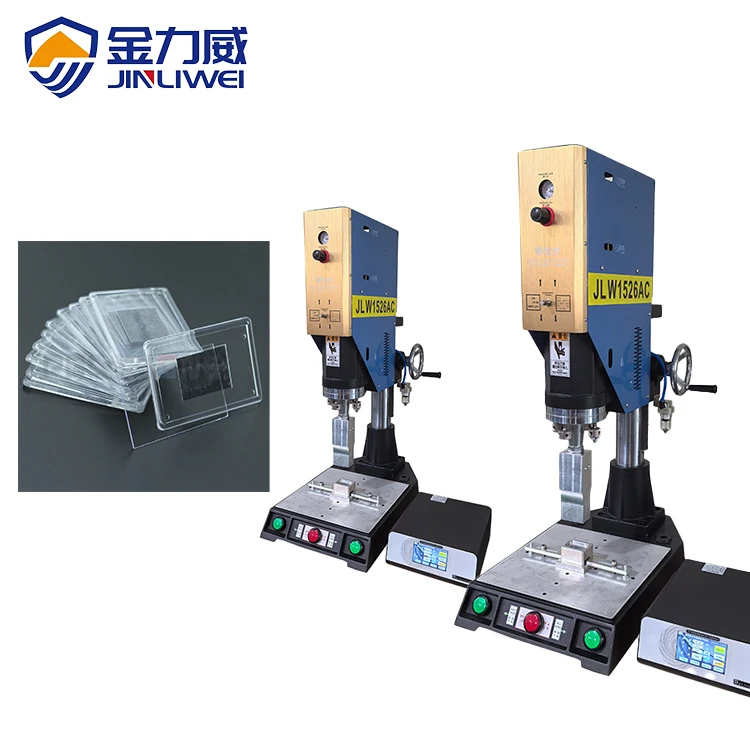 CE Certified Card Slab Cases Sealing Machine CF Cards Ultrasonic Welding Machine for PSA Sports YuGiOh Cards Slab Cases 2600w