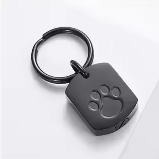 Hot Selling Pet Urns Keychain for Dog Cat Ashes Pet Ashes Keepsake Cremation Keychain
