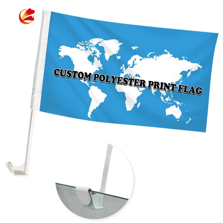Flag: Customize Your Ride, 12x18, Stylish and Eye-Catching Auto Accessory Double side