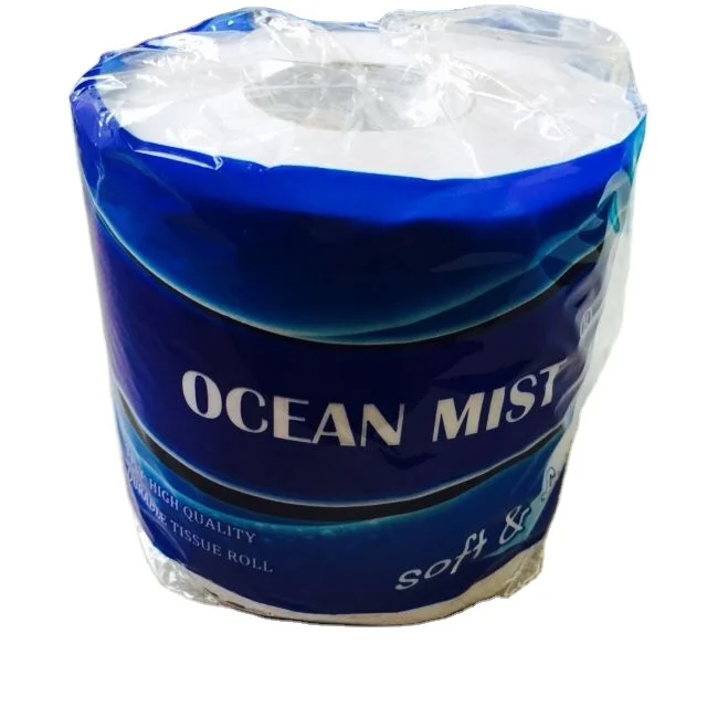 10/12 Rolls 2 Ply Toilet Tissue Paper Embossed Toilet Paper Roll Cheap Toilet Roll