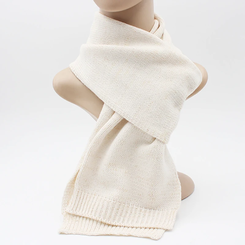 Custom Winter Pattern Ladies Knitted Women Infinity Neck Scarf Soft Winter Wool Fancy Long Scarf Woman Fashions Acrylic Scarf